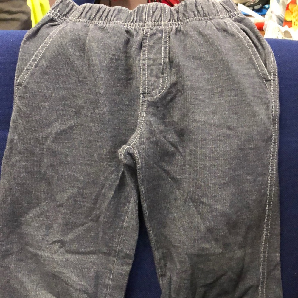 Tea size 6T cotton elastic waist denim pants